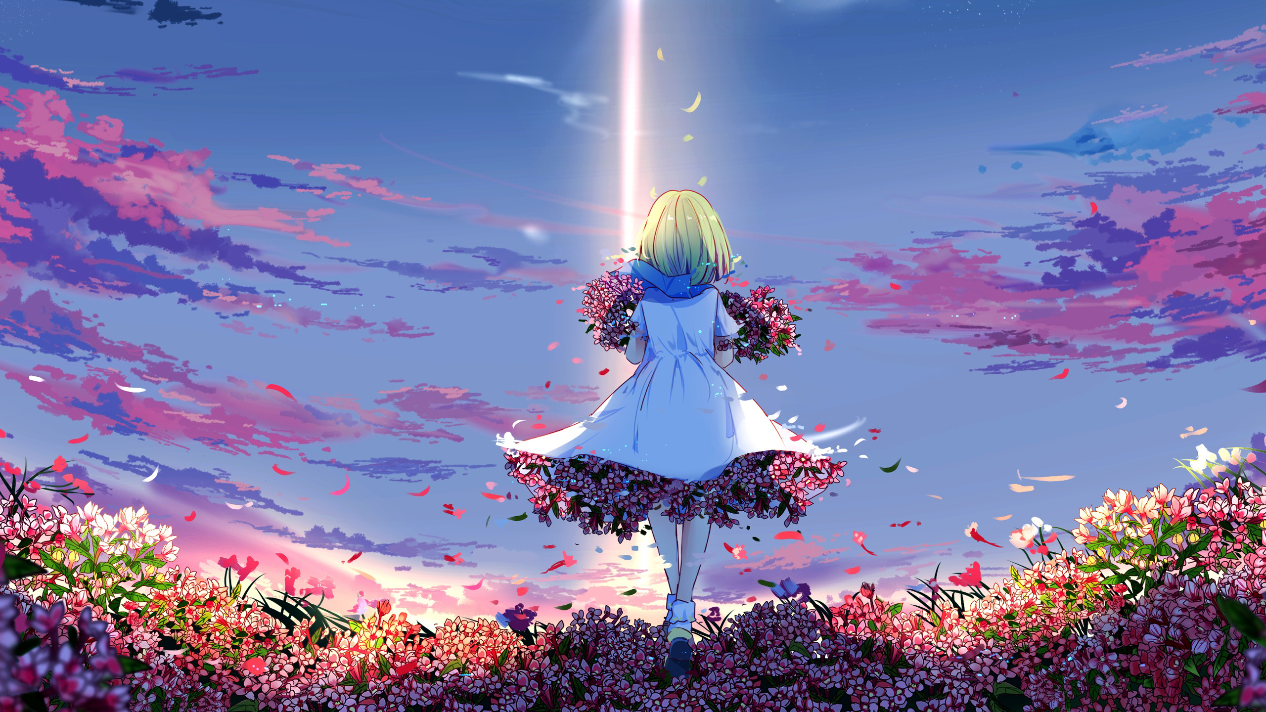 Spring Anime Girl Wallpapers