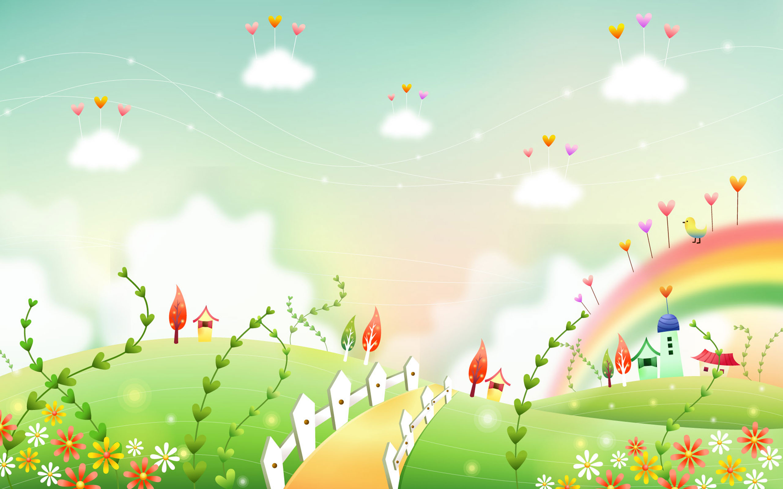 Spring Cartoon Wallpapers