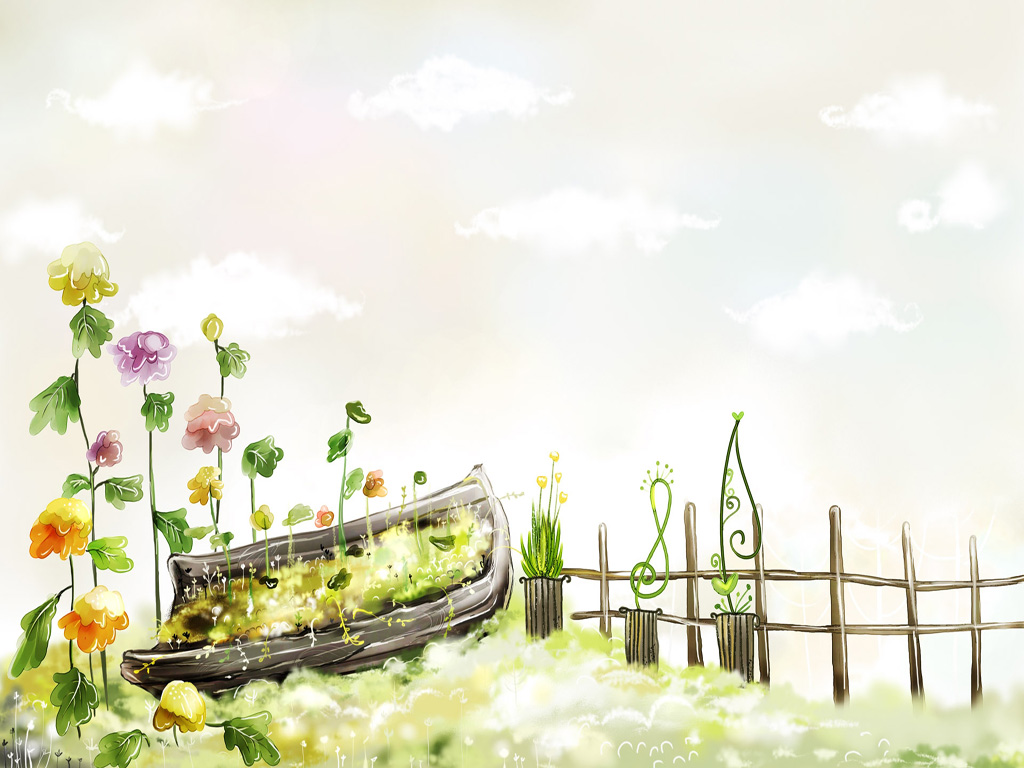 Spring Cartoon Wallpapers