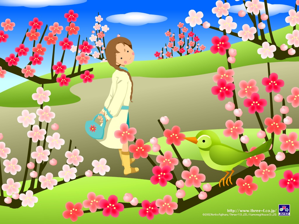 Spring Cartoon Wallpapers