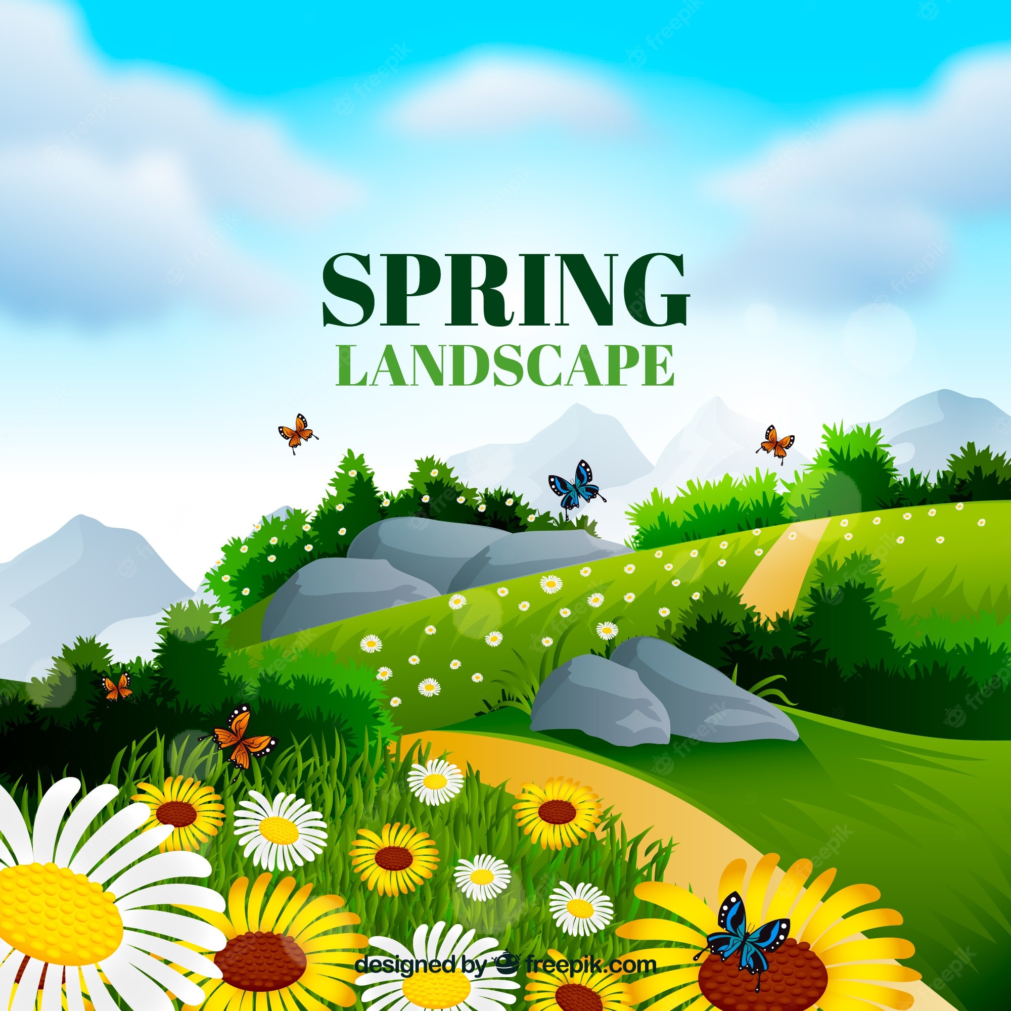 Spring Countryside Wallpapers