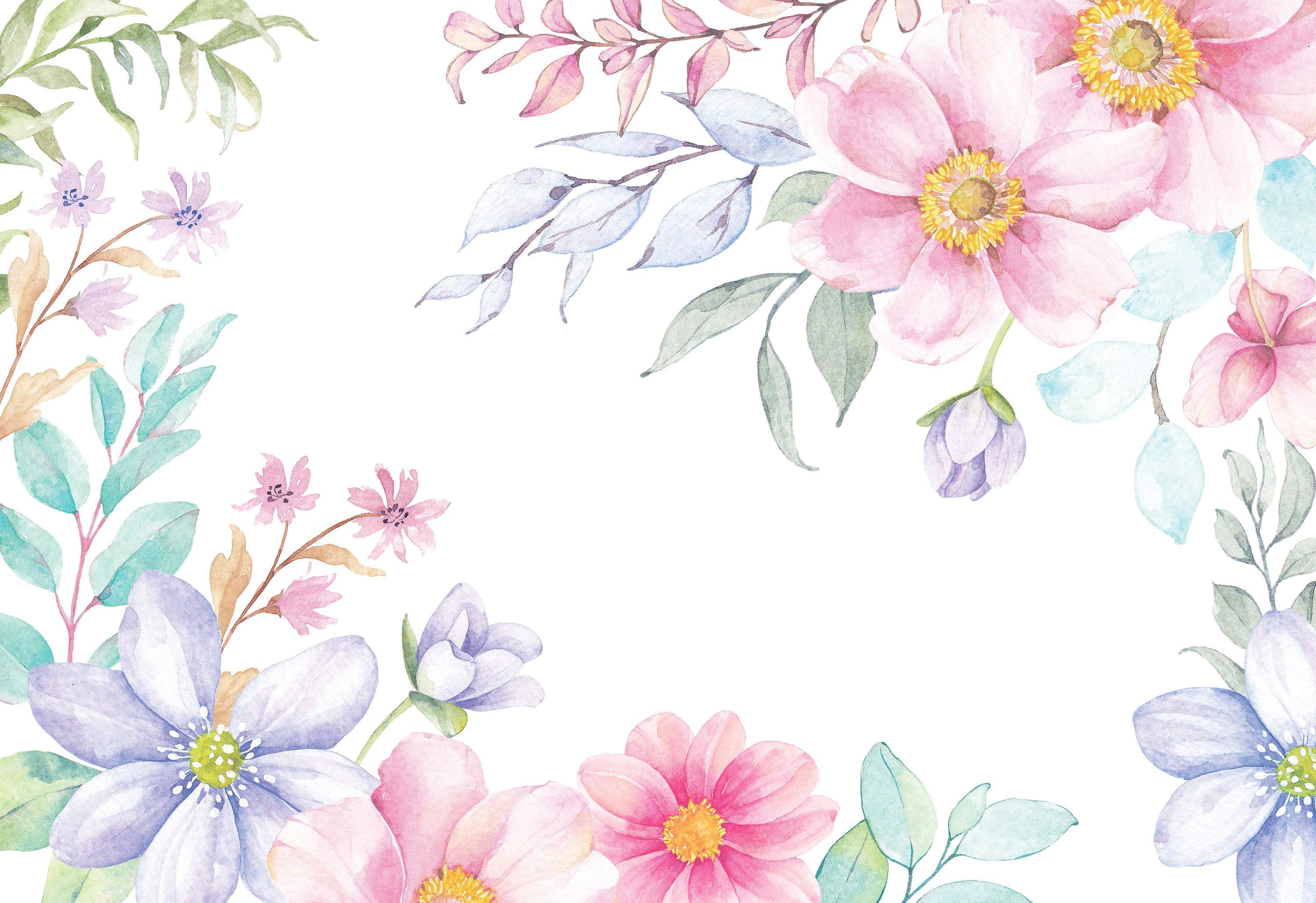 Spring Watercolor Background