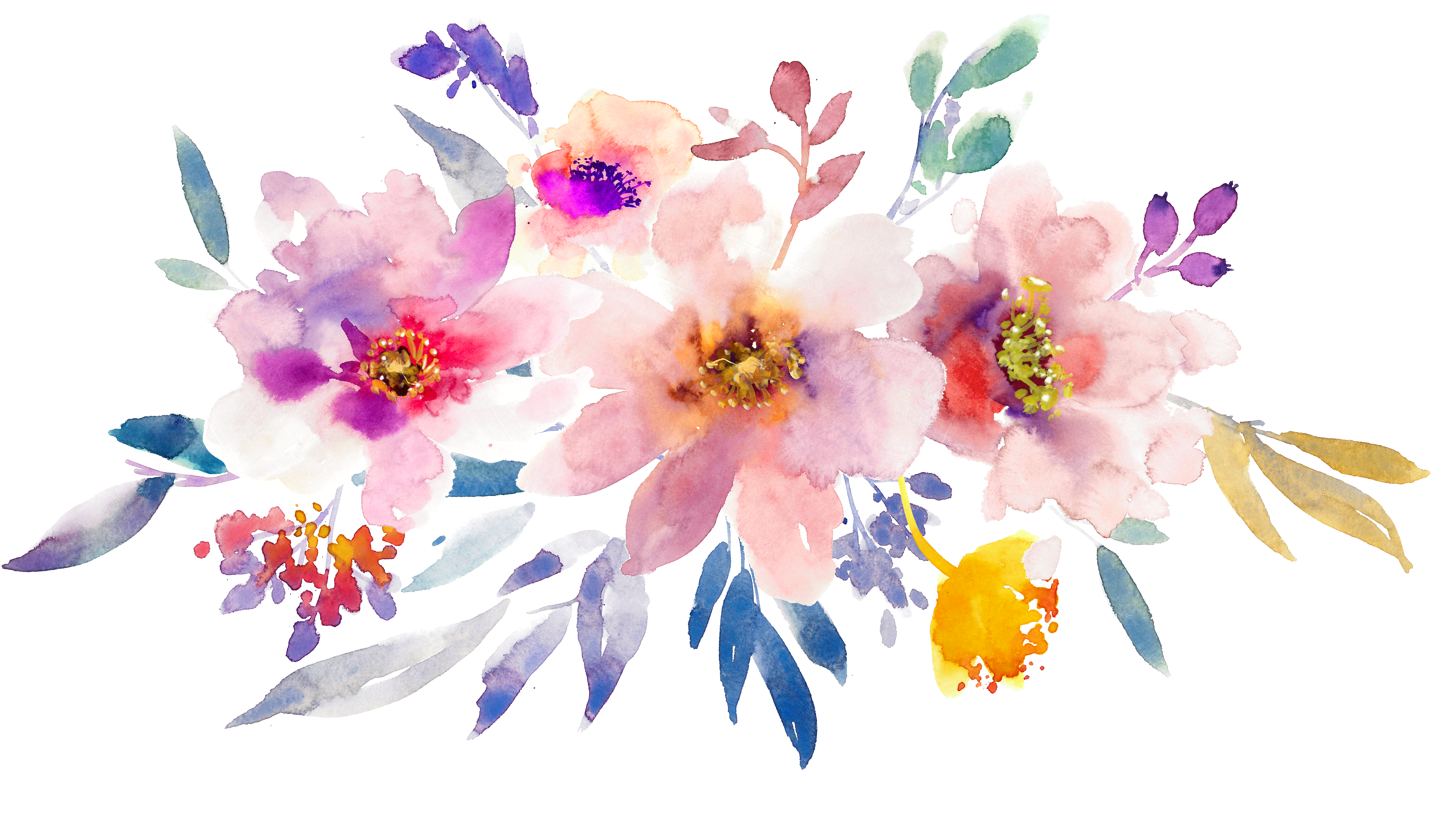 Spring Watercolor Background