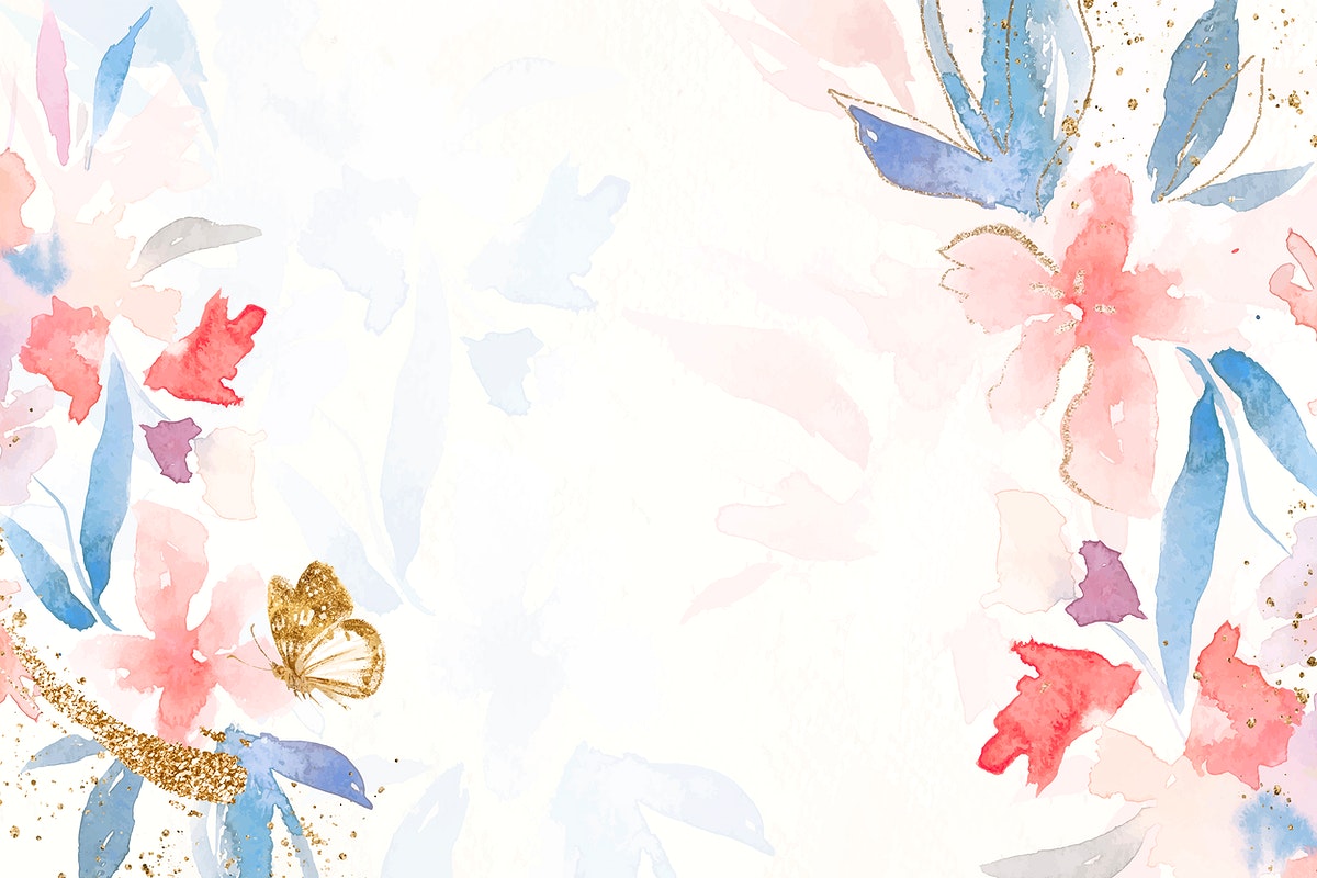 Spring Watercolor Background