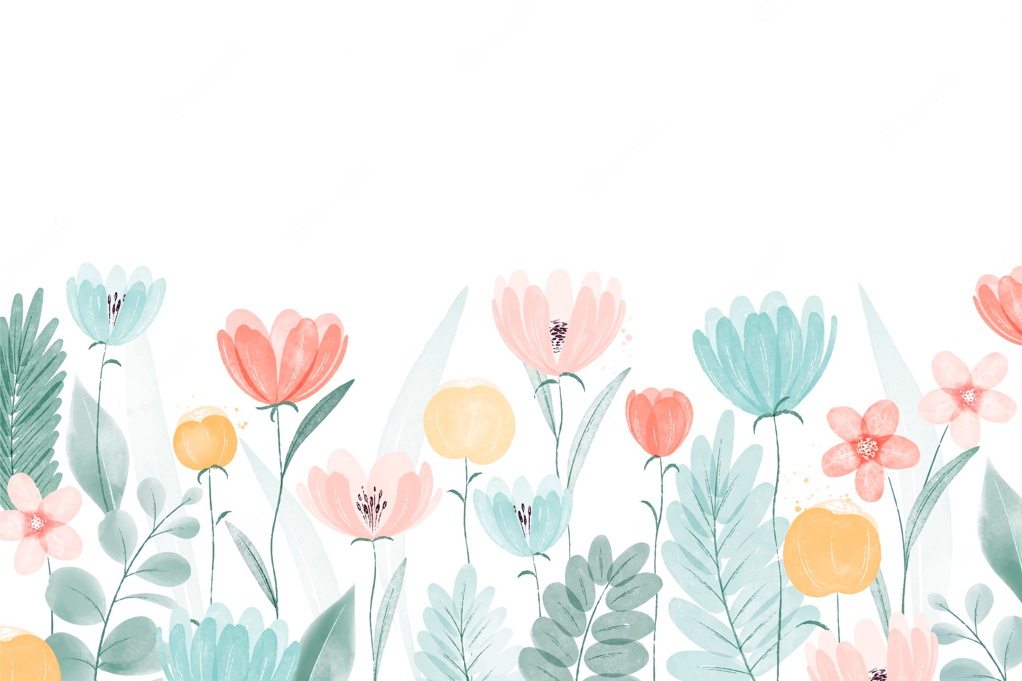 Spring Watercolor Background