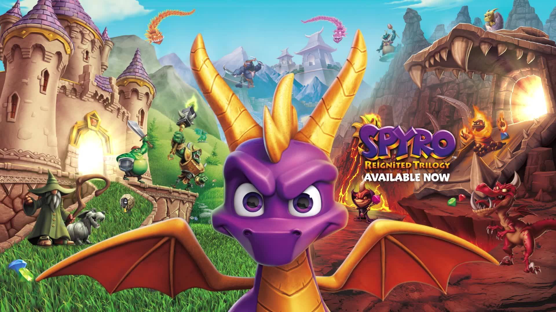 Spyro Reignited Trilogy Background