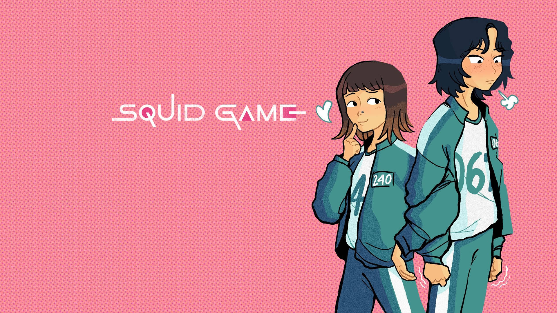 Squid Game 4K Character Art Wallpapers