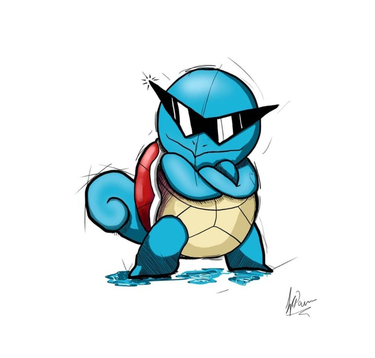 Squirtle Sunglasses Wallpapers