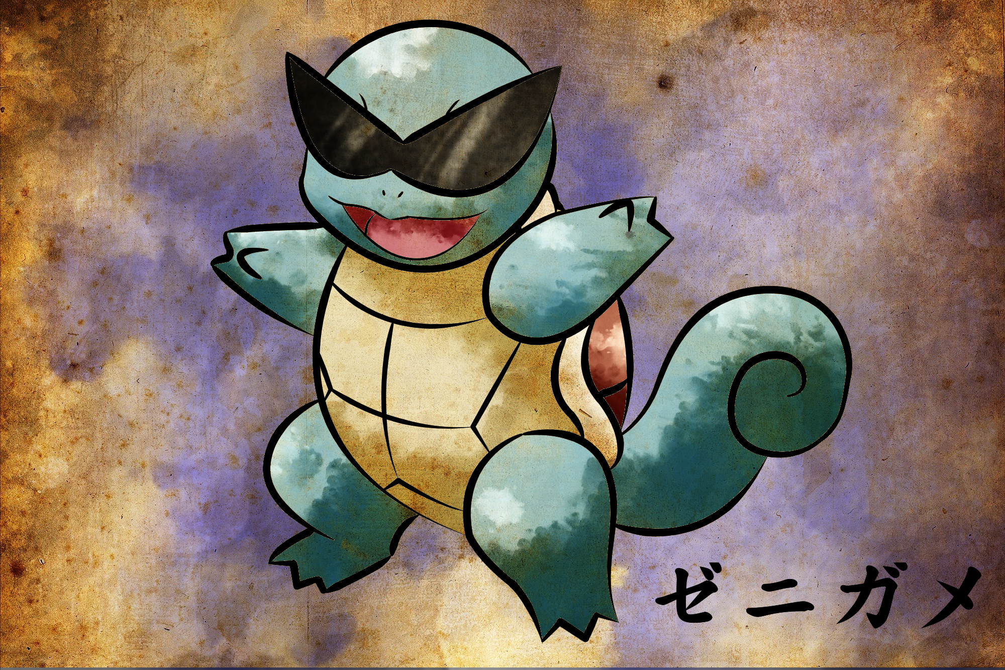 Squirtle Sunglasses Wallpapers