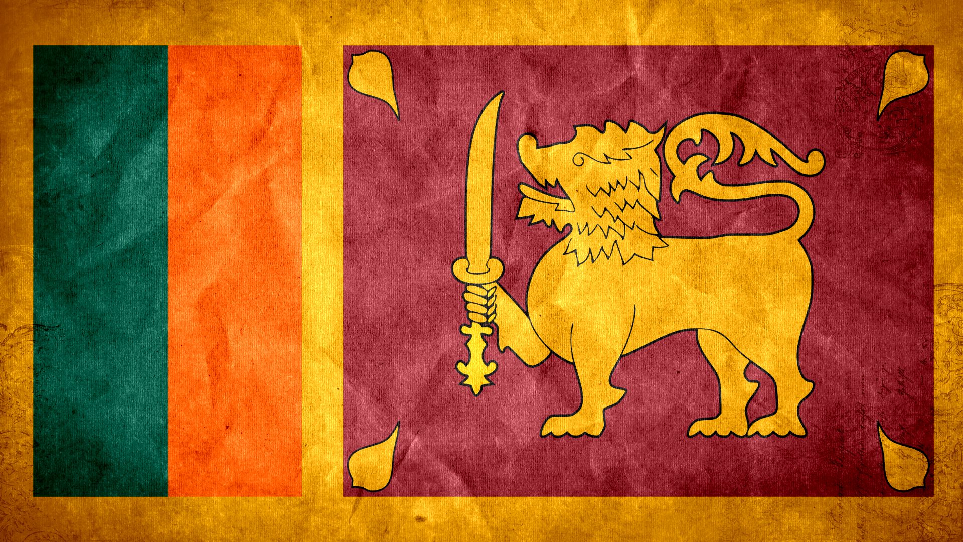 Sri Lanka Flag Wallpapers