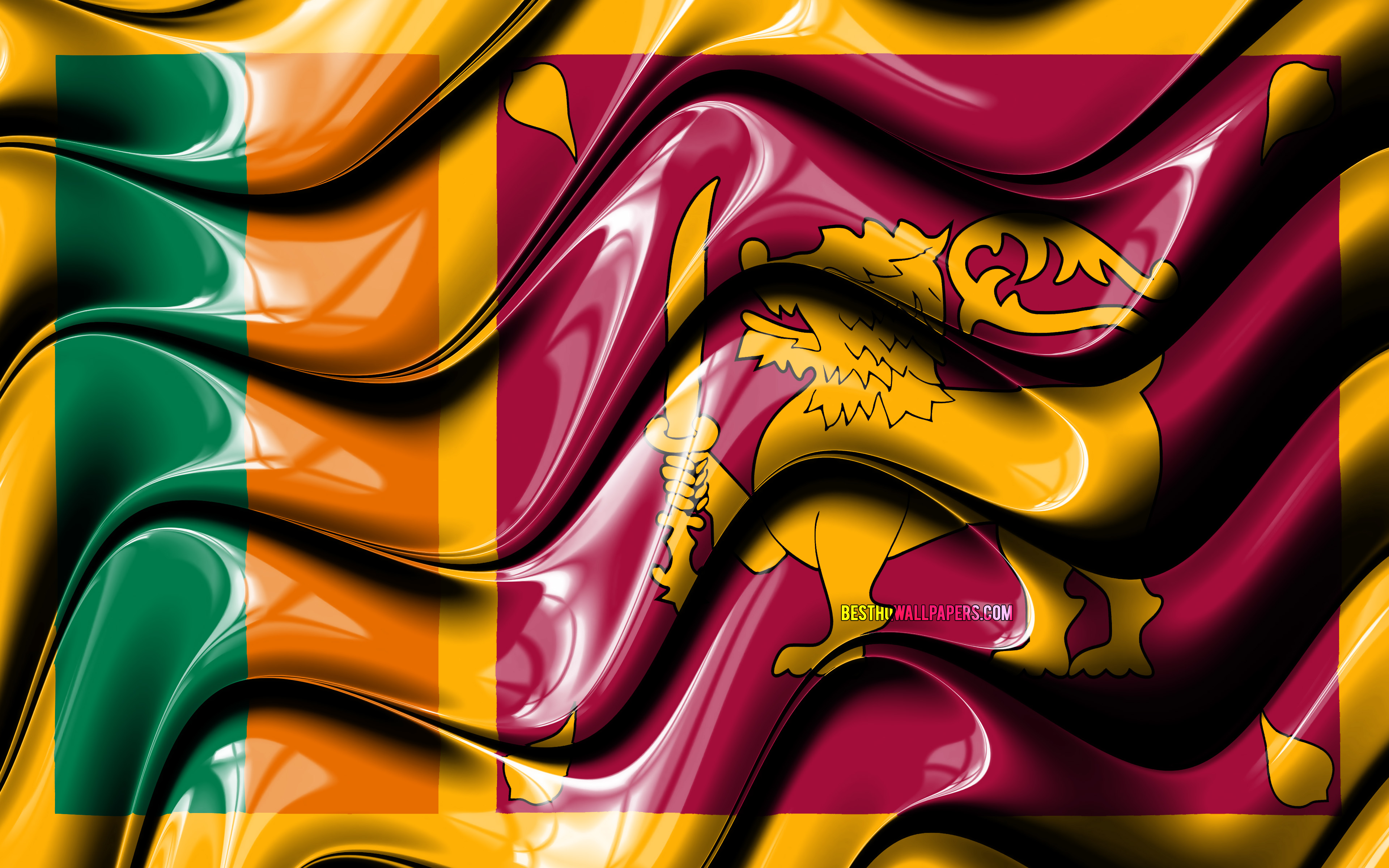 Sri Lanka Flag Wallpapers