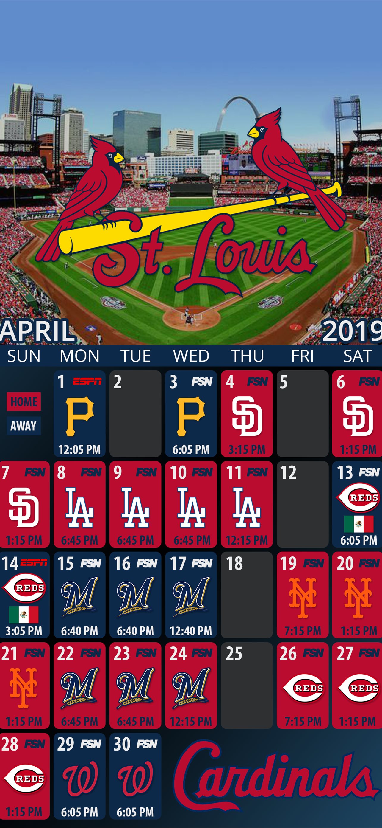 St Louis Cardinals Iphone Wallpapers