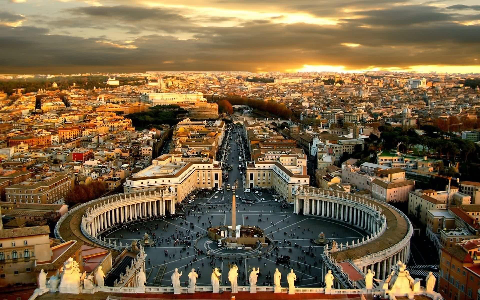 St. Peter'S Round Square Wallpapers