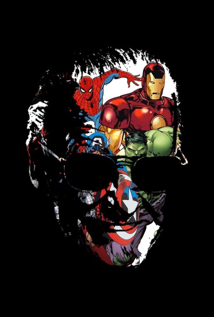 Stan Lee With Avengers Infinity War Superheros Artwork Wallpapers