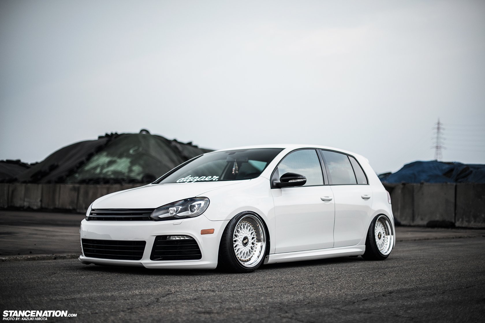 Stanced Vw Golf Gti Wallpapers