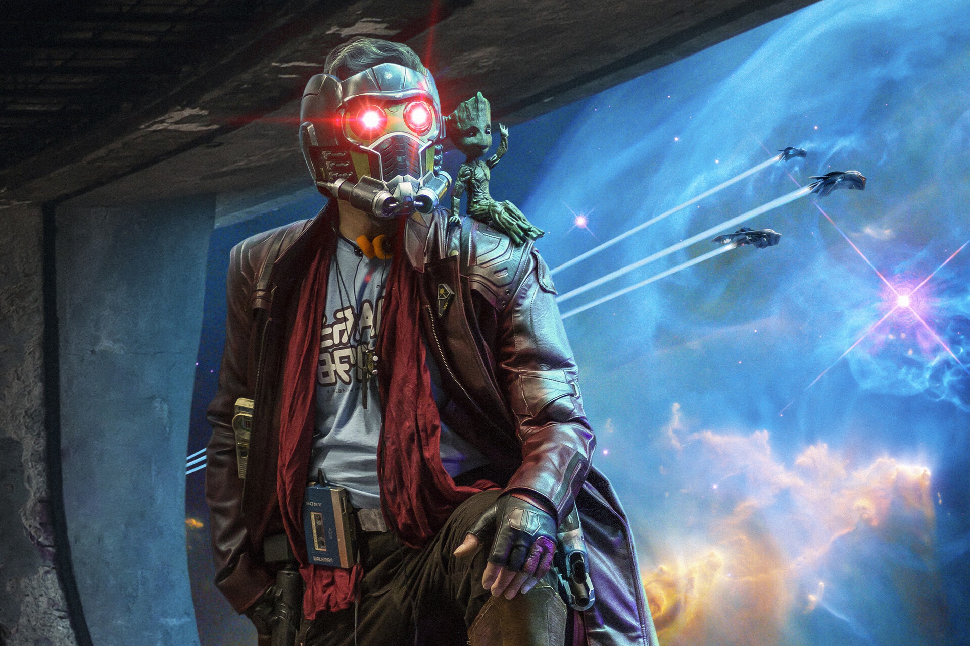 Star Lord Artwork Wallpapers