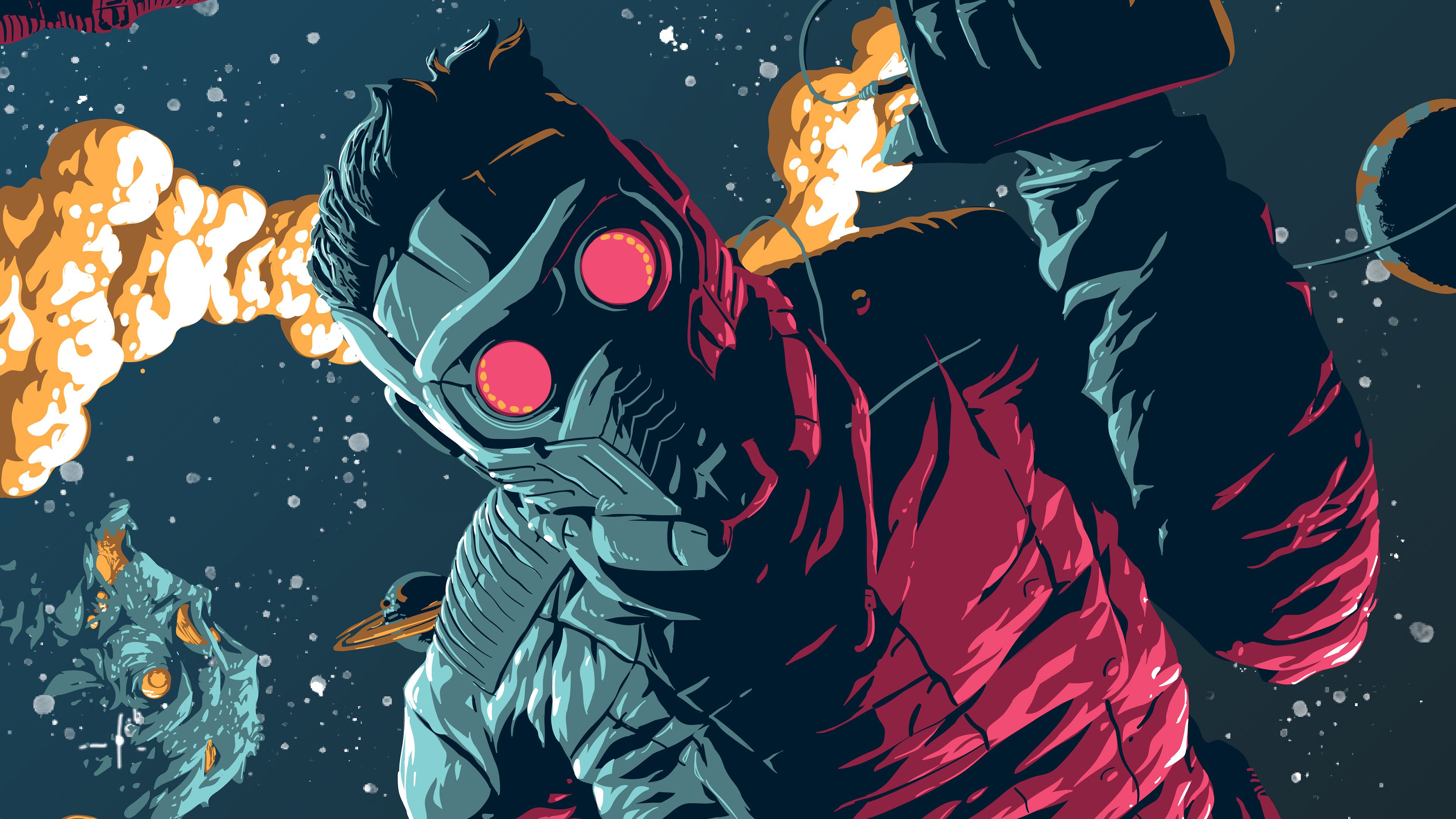 Star Lord Guardians Of The Galaxy Art Wallpapers