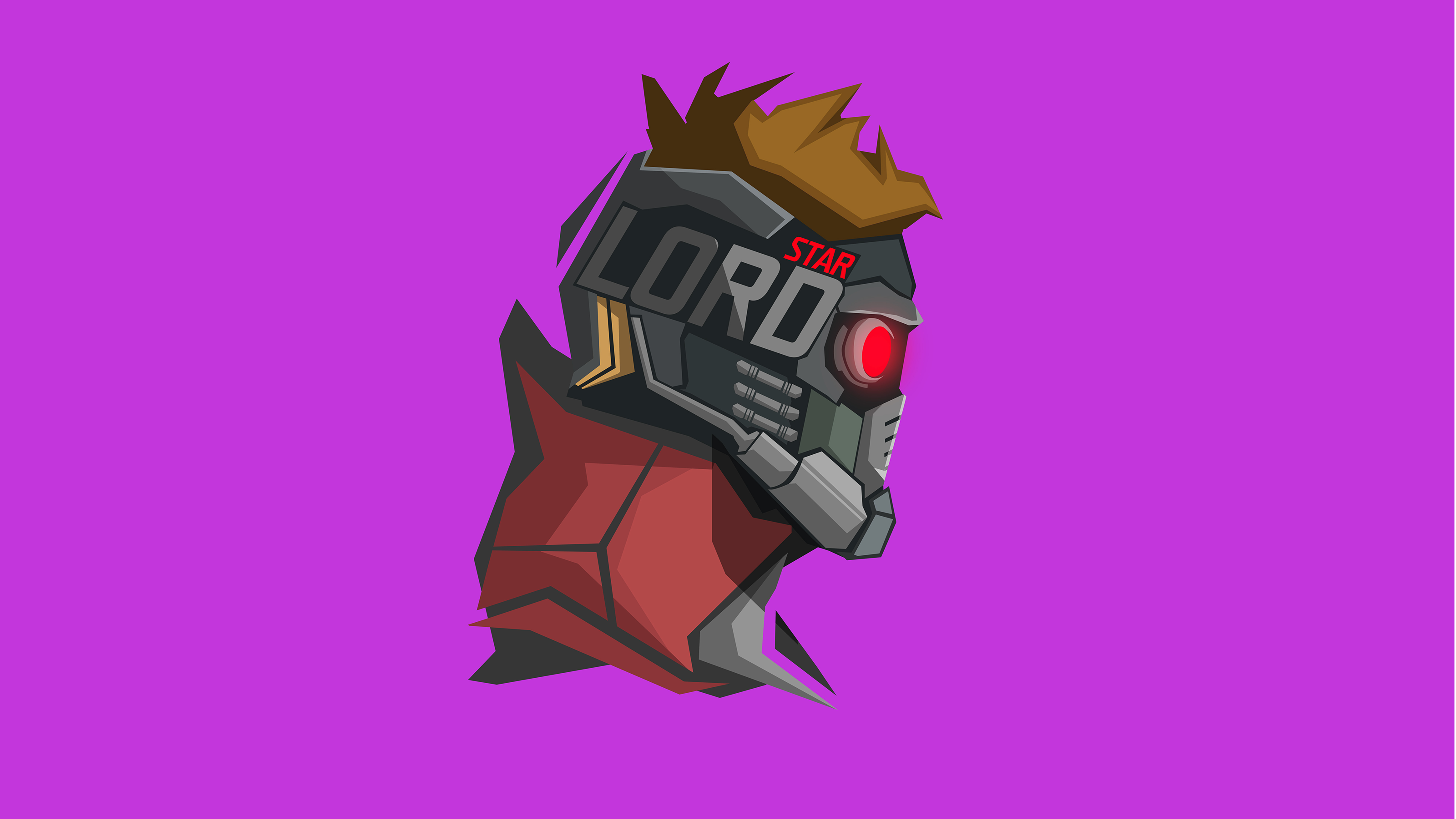 Star Lord Minimalist Wallpapers