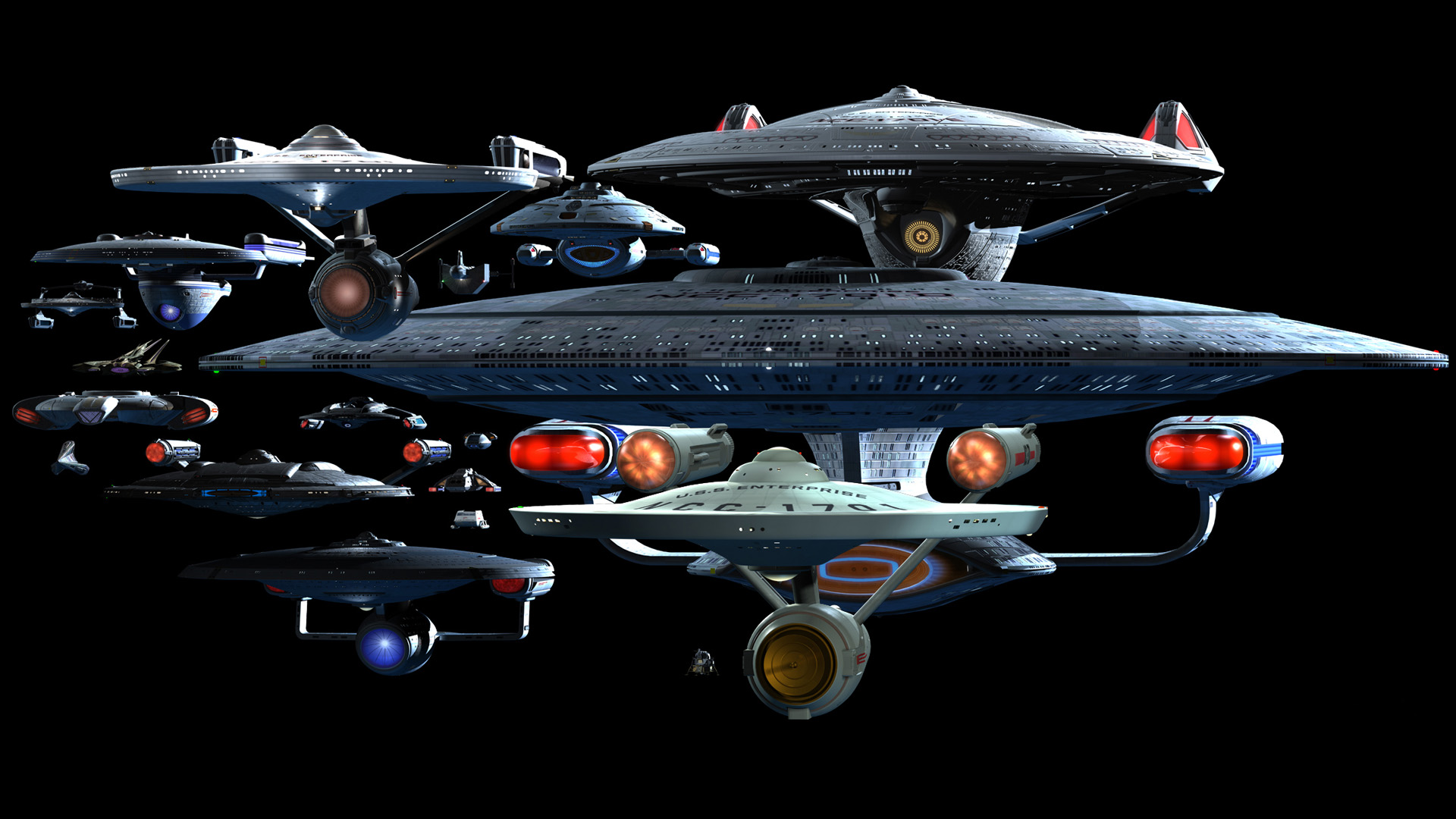 Star Trek Ships Wallpapers