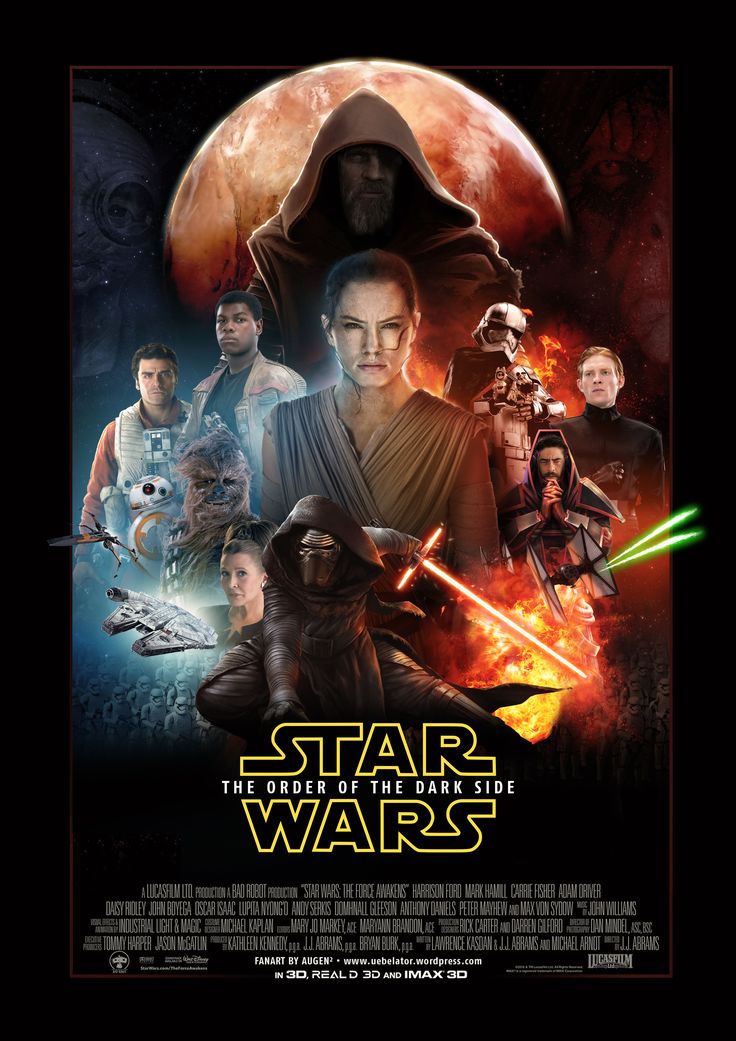 Star Wars 8 Cast Poster Wallpapers