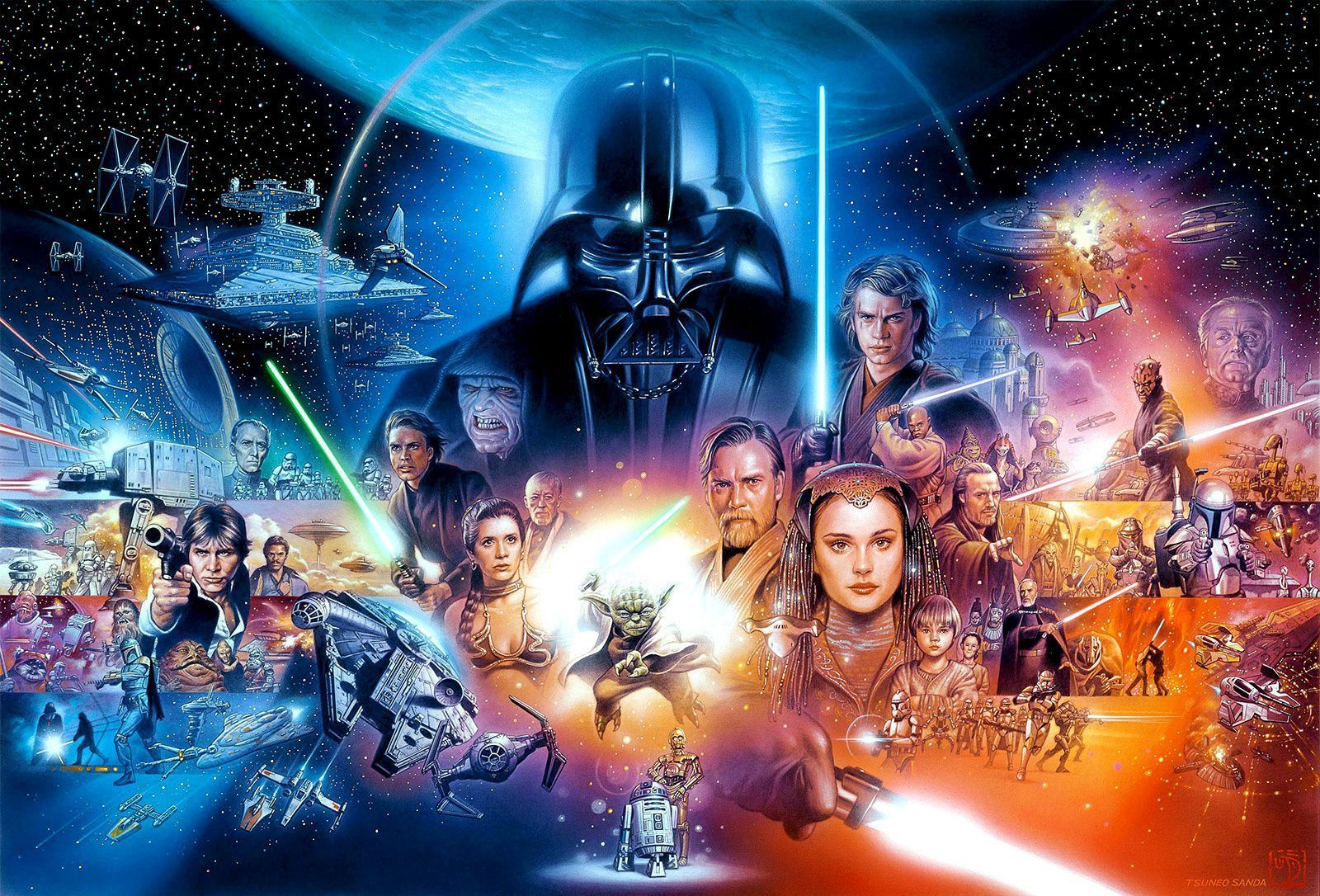 Star Wars All Characters Wallpapers