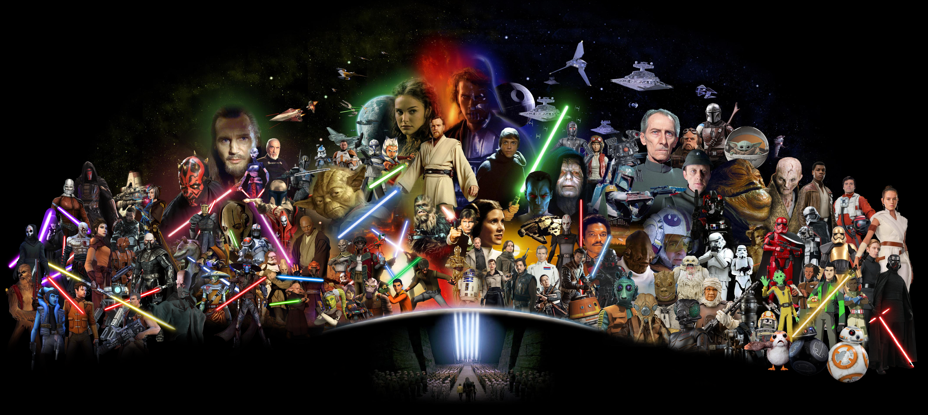 Star Wars All Characters Wallpapers