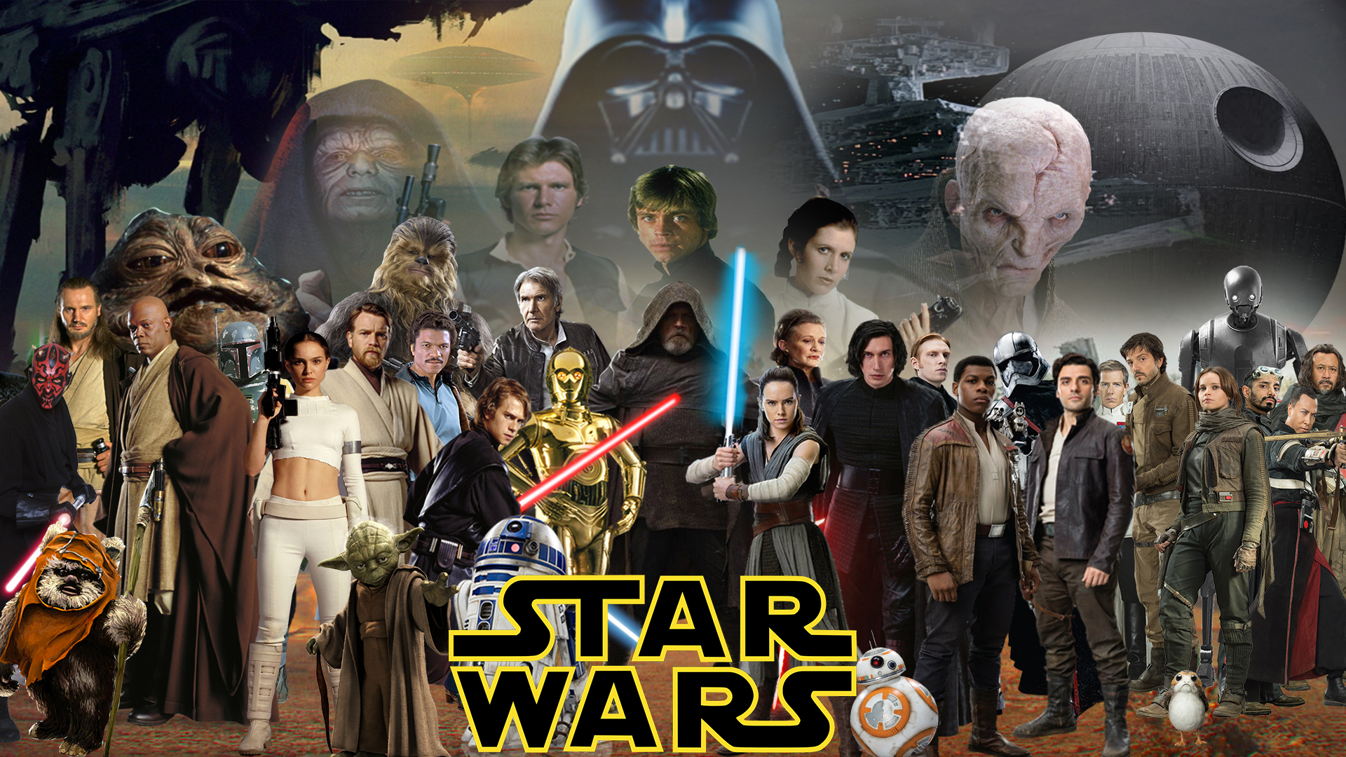 Star Wars All Characters Wallpapers