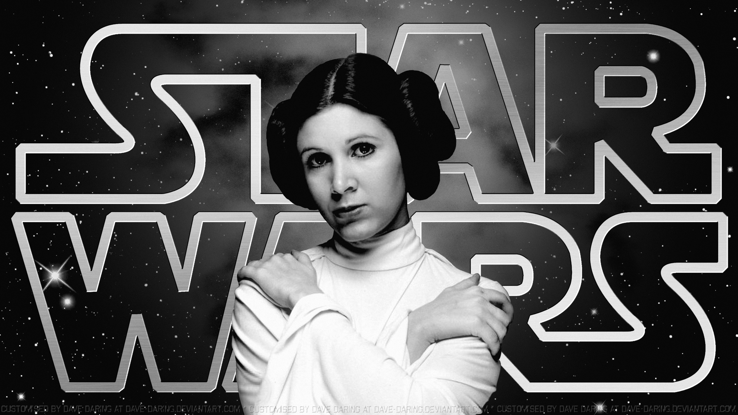 Star Wars Artwork Carrie Fisher Wallpapers