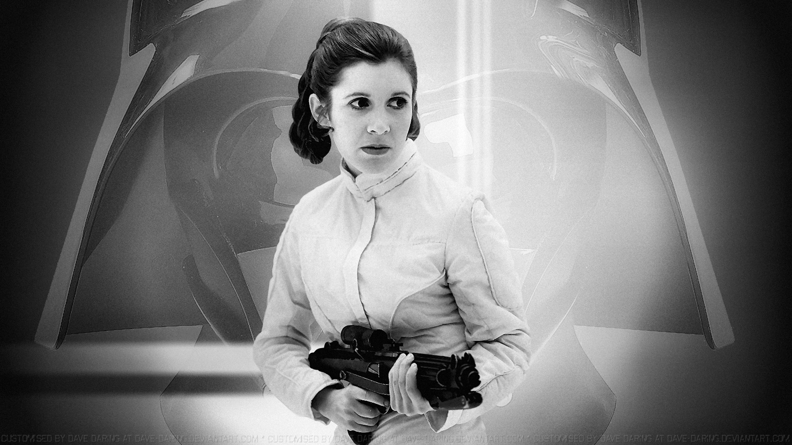 Star Wars Artwork Carrie Fisher Wallpapers