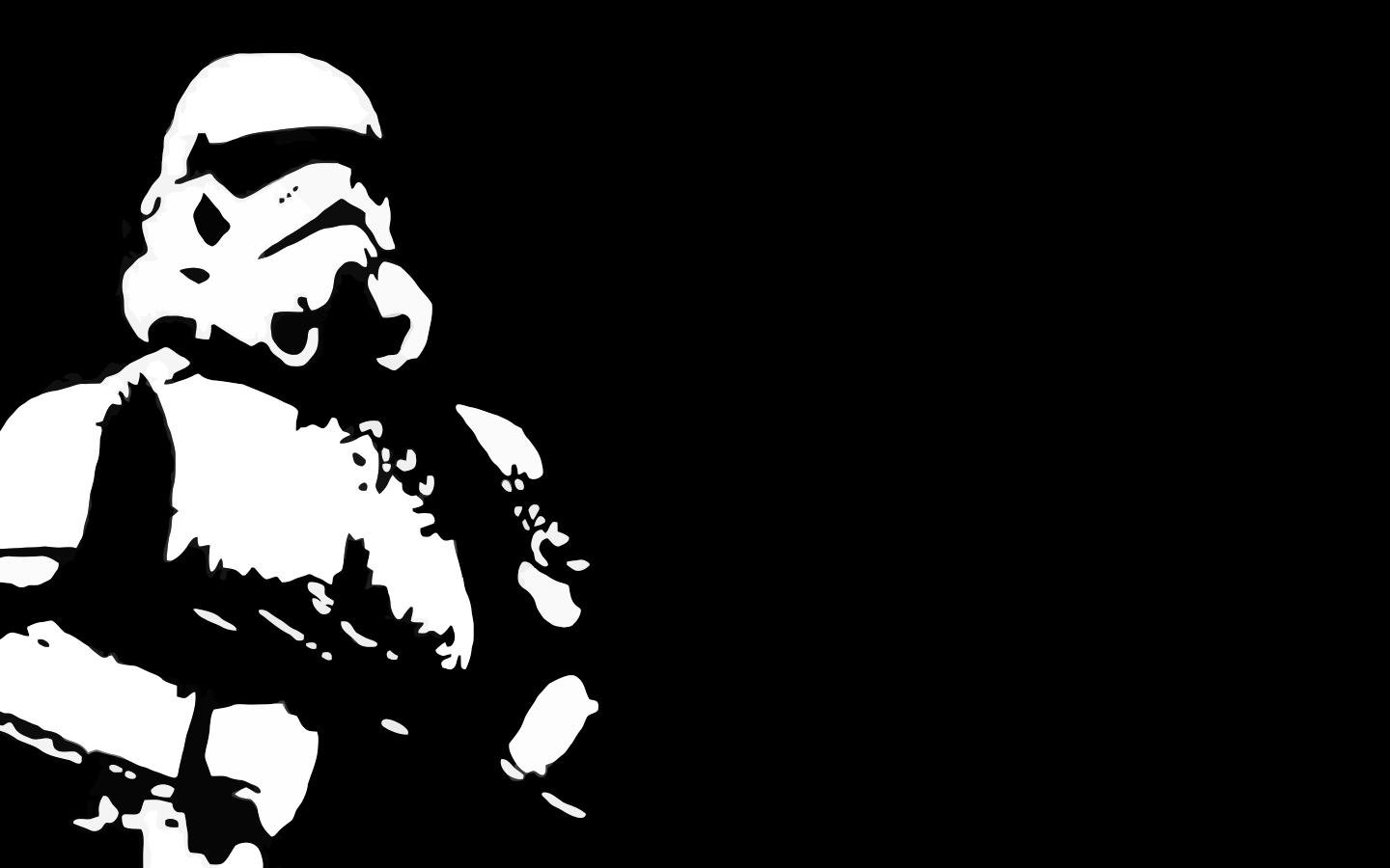 Star Wars Black And White Wallpapers