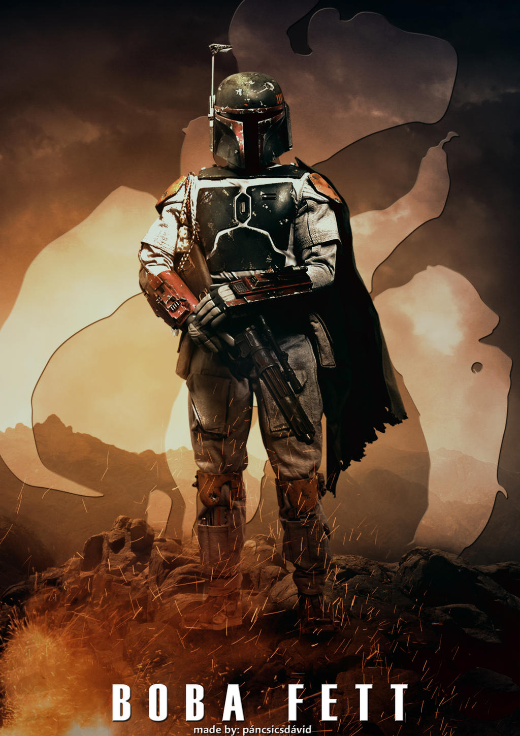 Star Wars Boba Fett Fan Poster Wallpapers