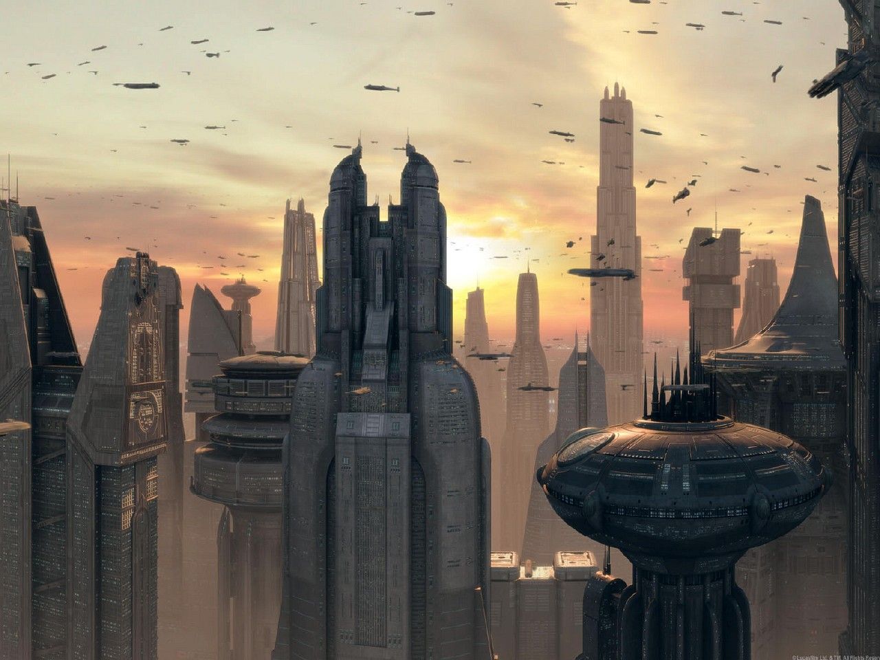 Star Wars City Background