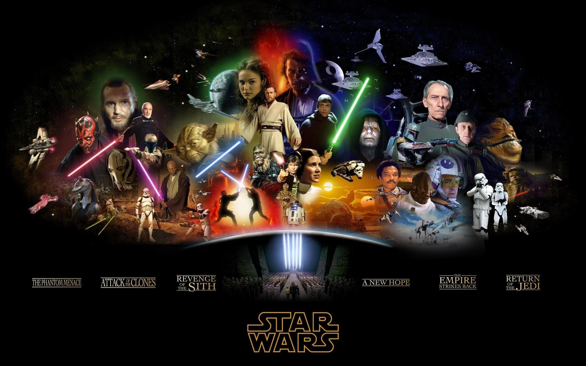 Star Wars Collage Wallpapers