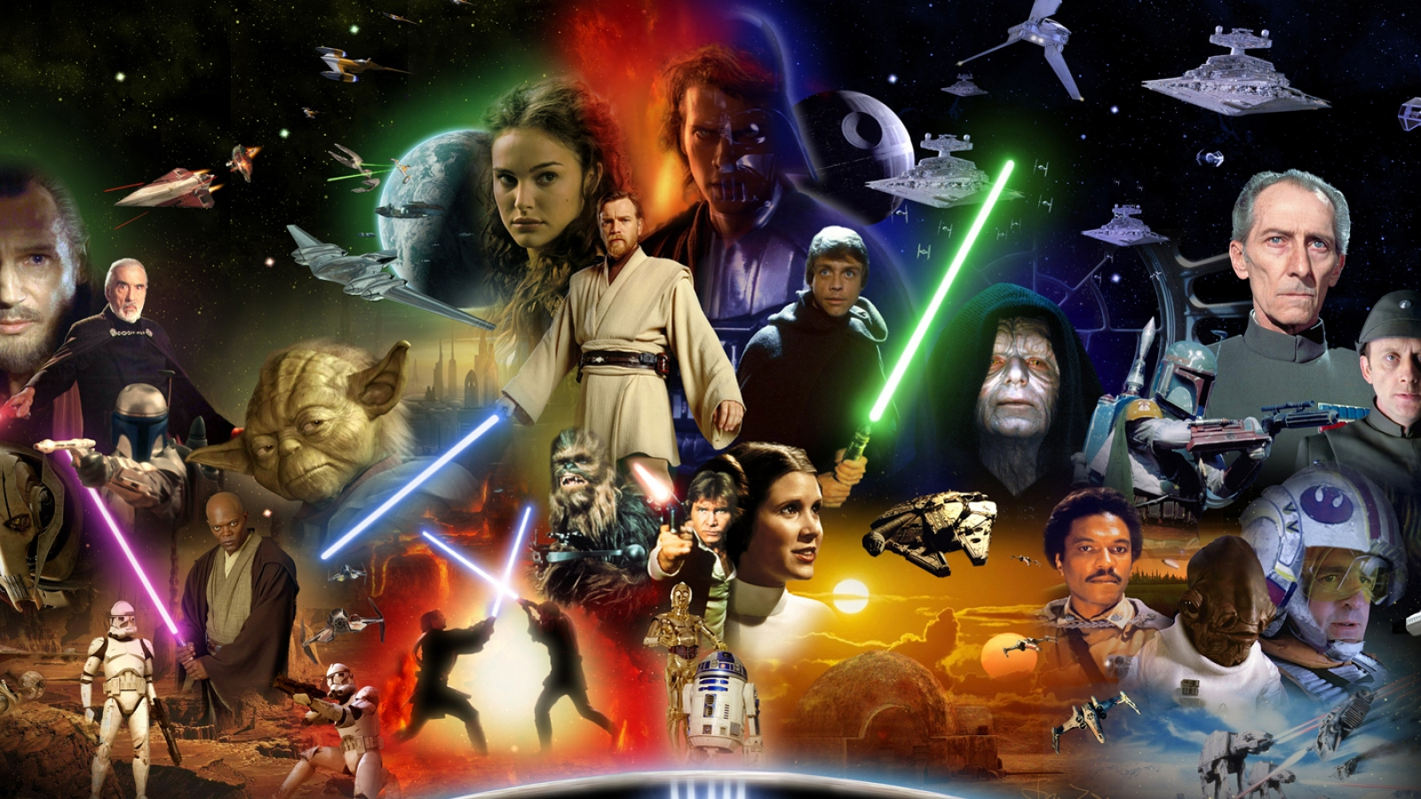 Star Wars Collage Wallpapers