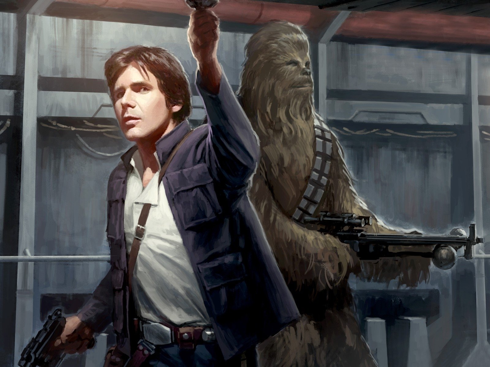 Star Wars Han Solo And Chewbacca Wallpapers