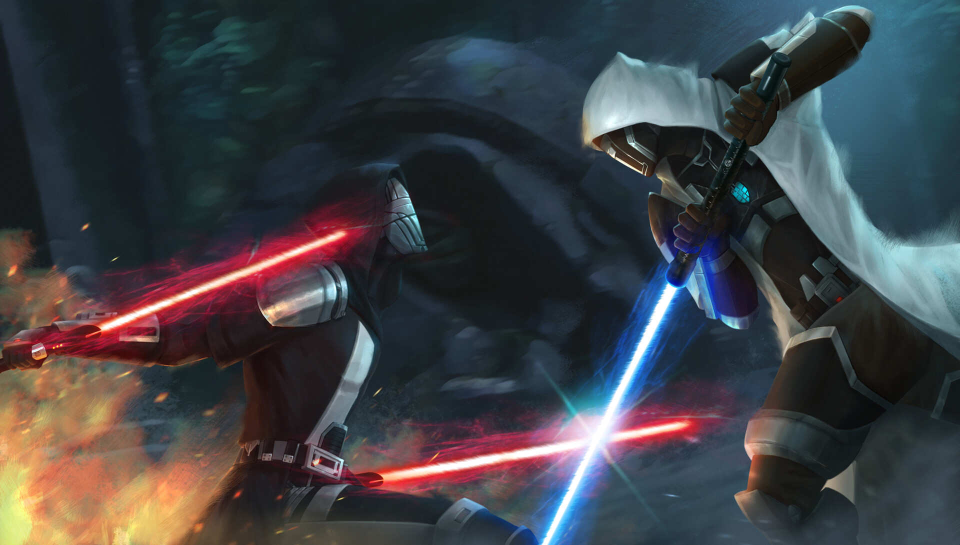 Star Wars Jedi Vs Sith Wallpapers