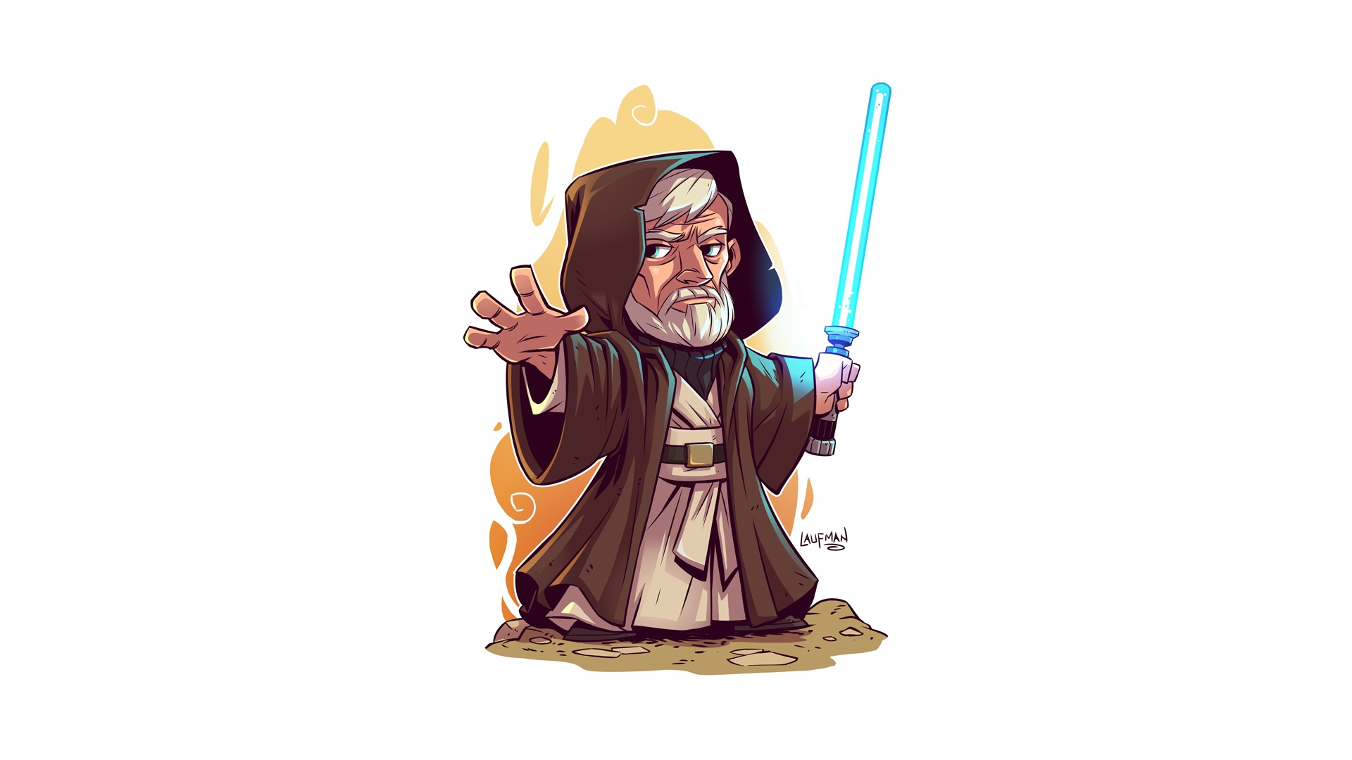 Star Wars Obi Wan Artwork Wallpapers