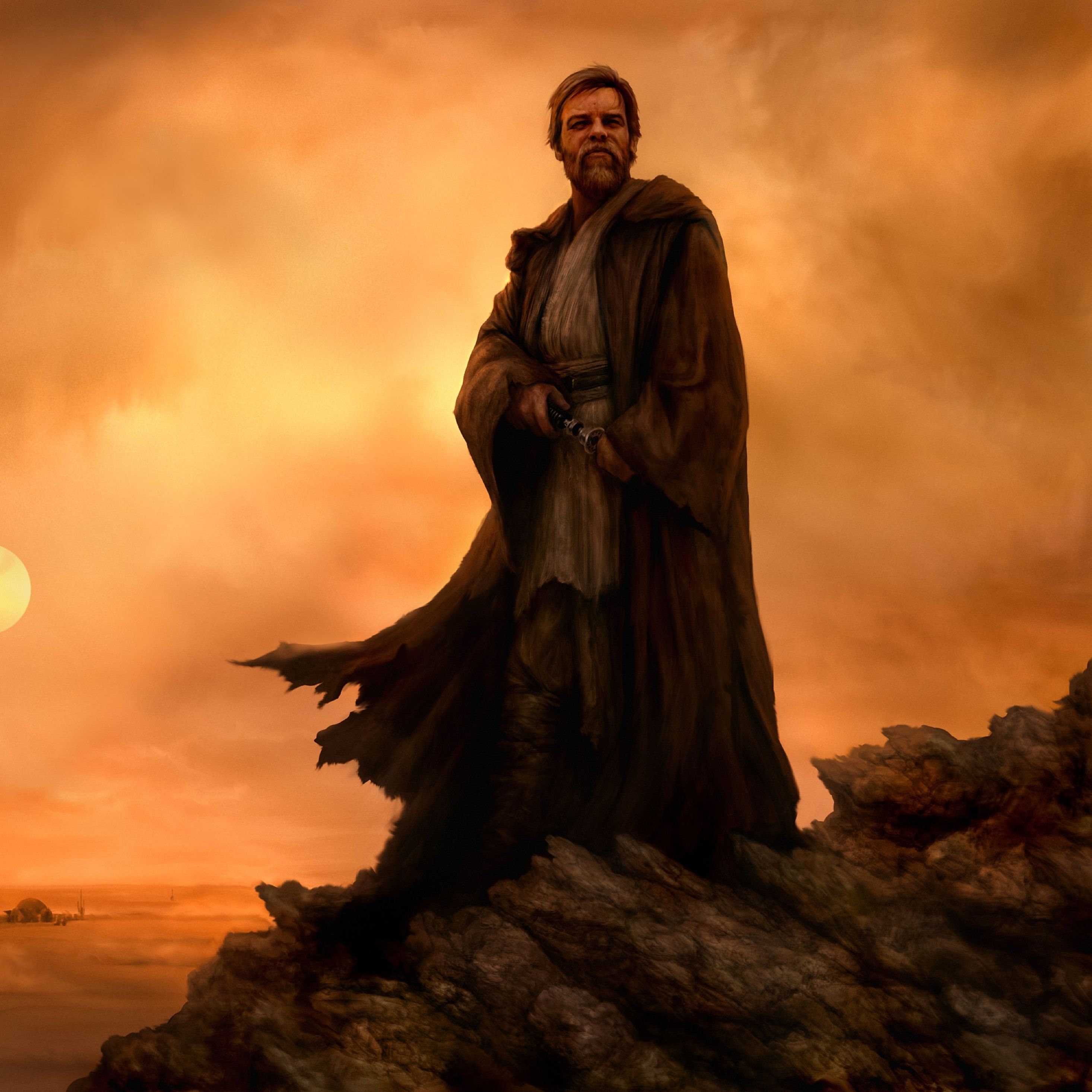 Star Wars Obi Wan Artwork Wallpapers