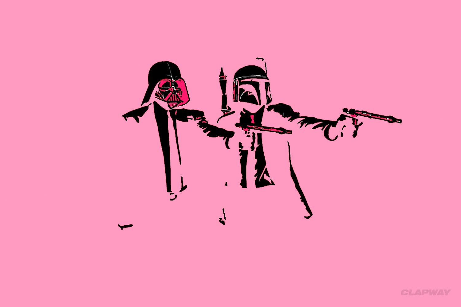 Star Wars Pulp Fiction Wallpapers