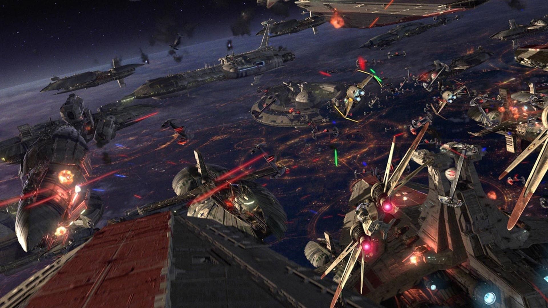 Star Wars Space Battle Wallpapers