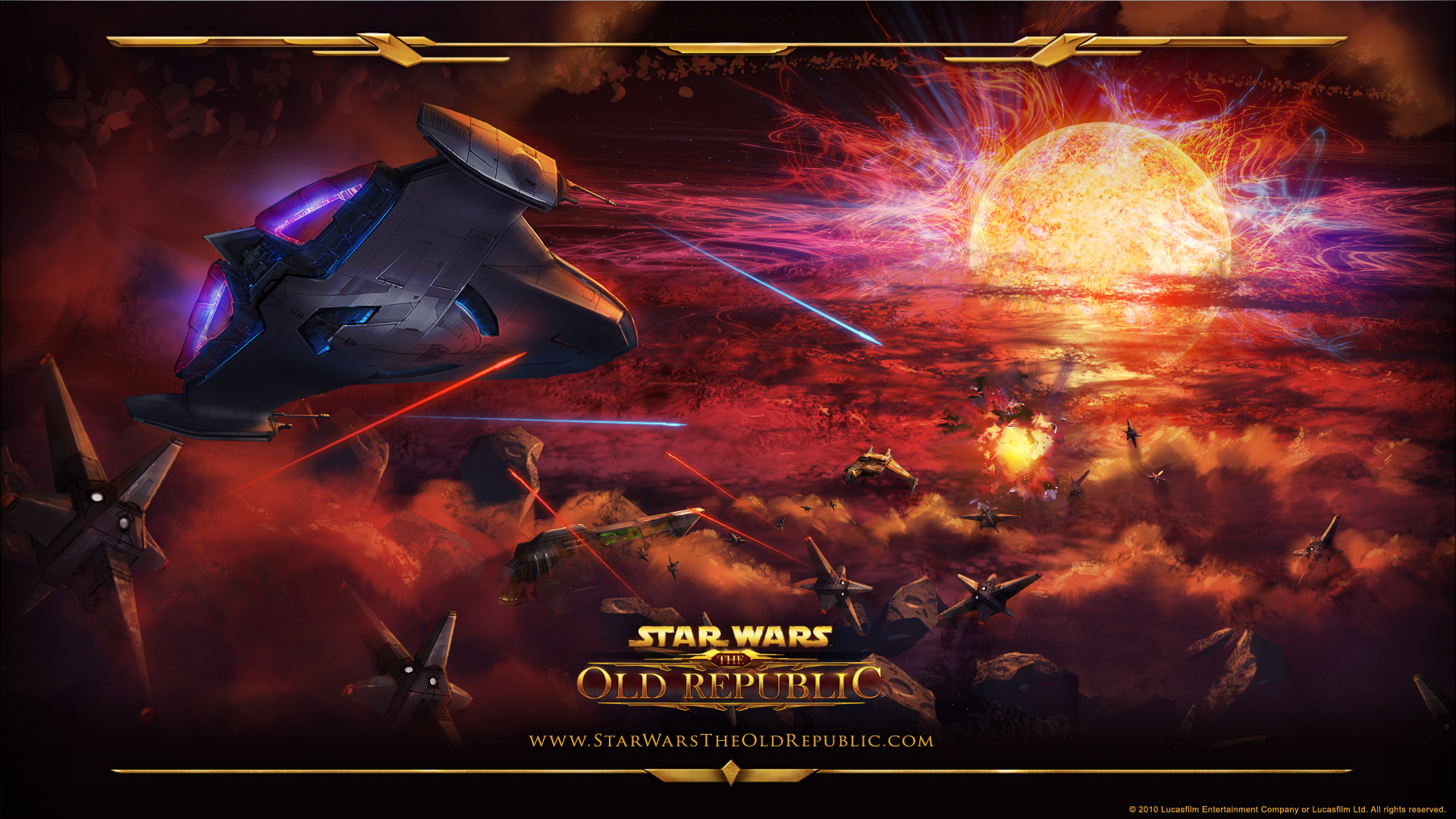 Star Wars Space Battle Wallpapers