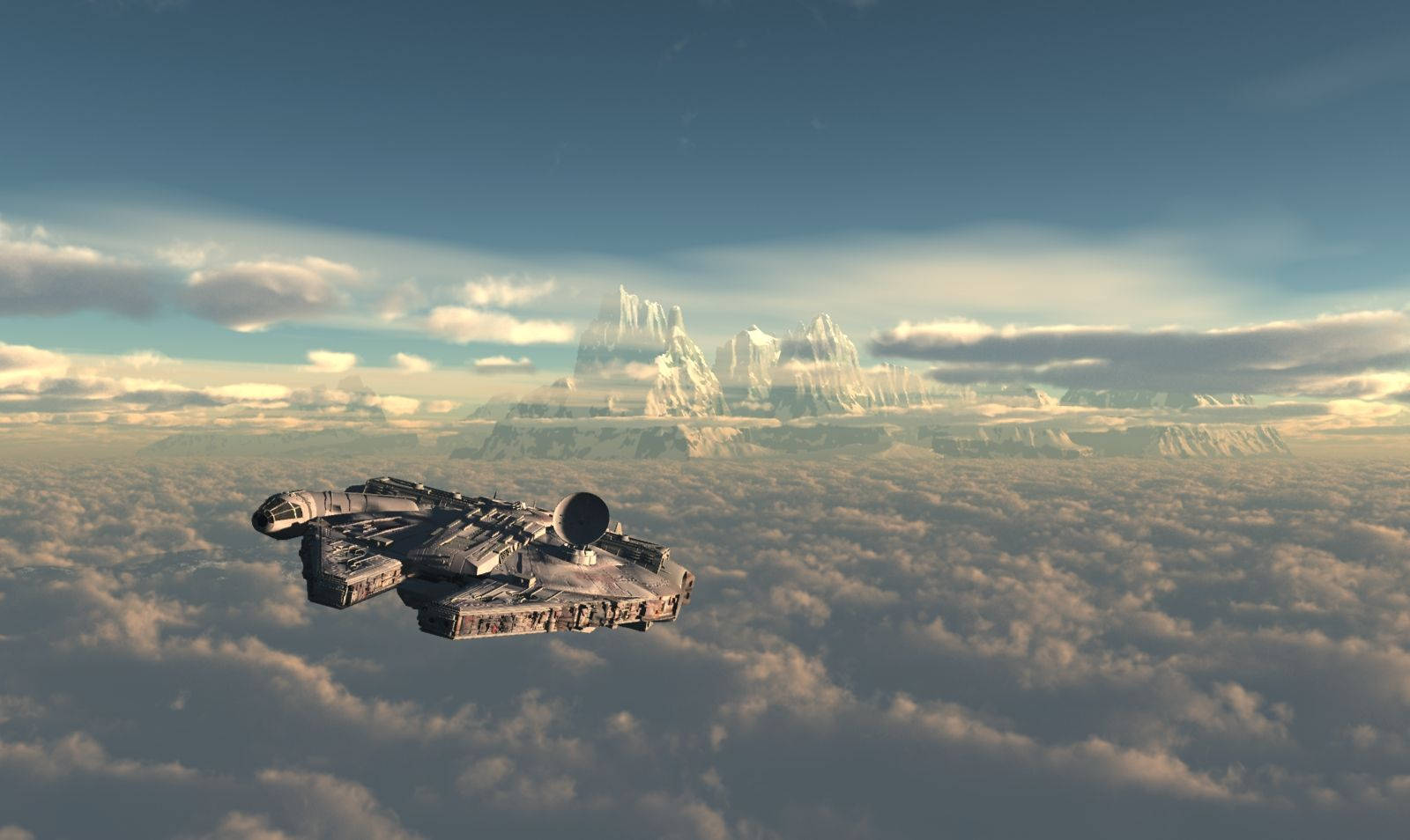 Star Wars Space Scenery Wallpapers