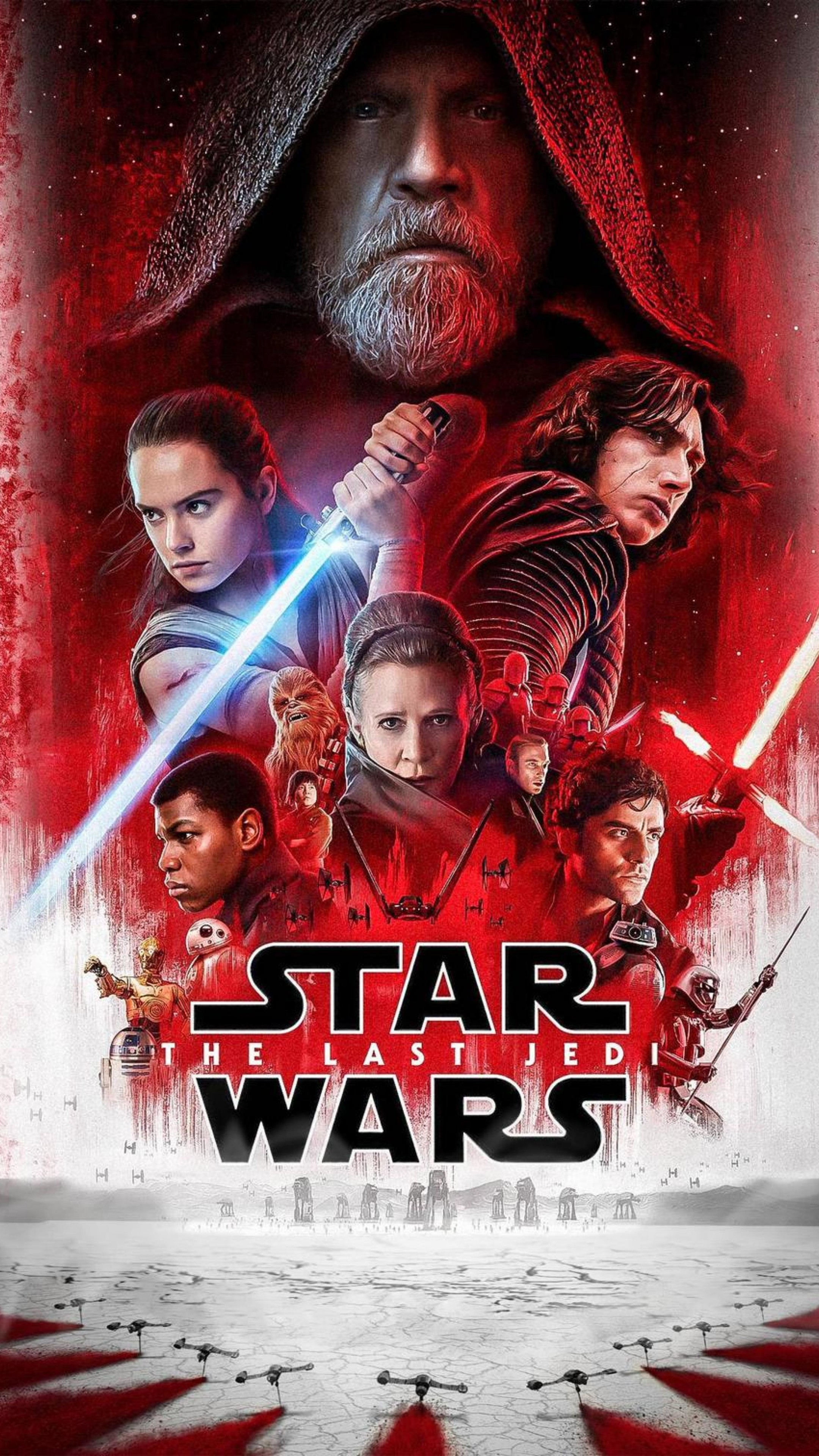 Star Wars The Last Jedi Movie Poster Wallpapers