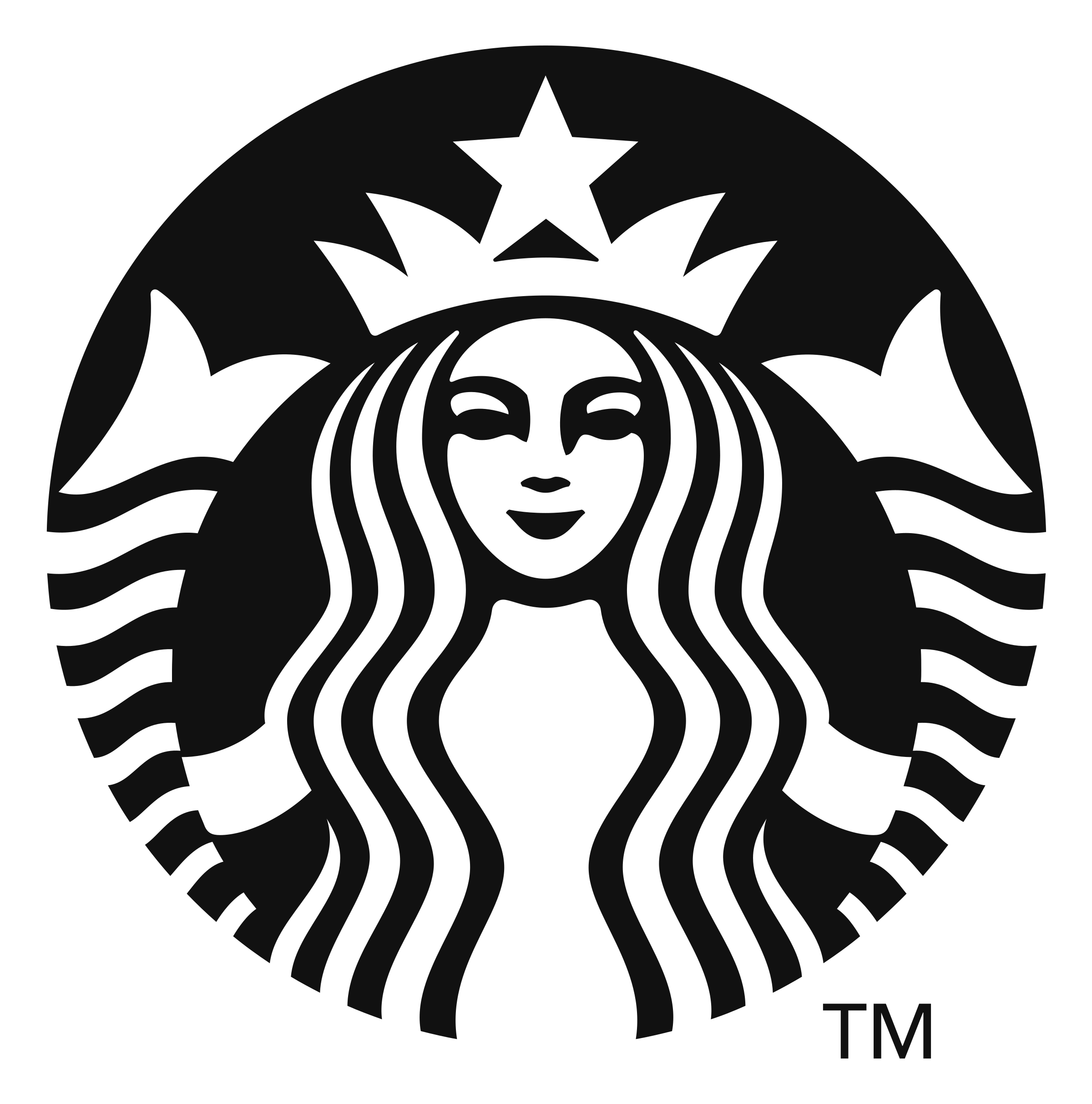 Starbucks Logo Black Background