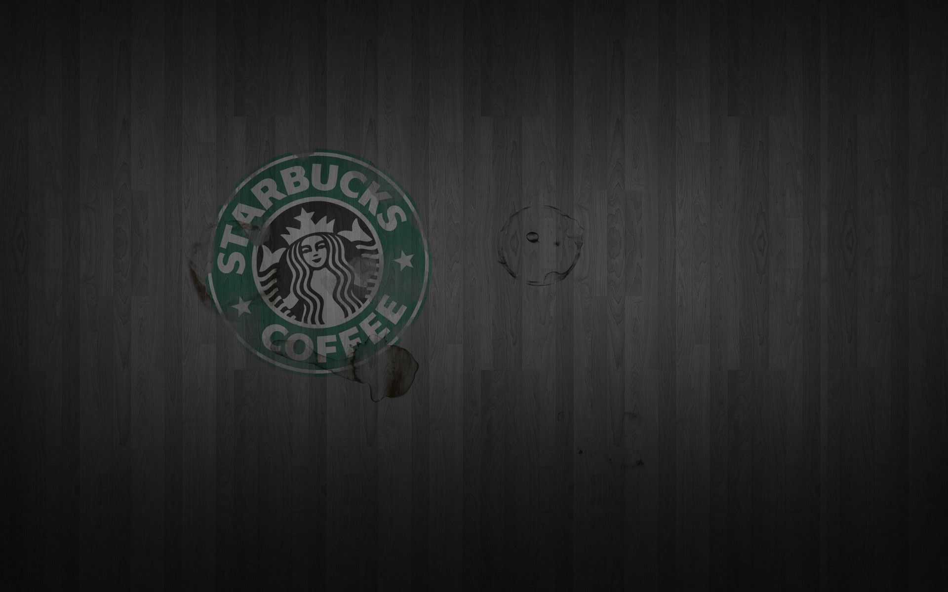 Starbucks Logo Black Background