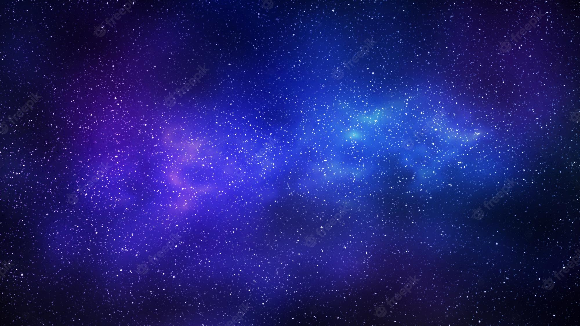 Starry Galaxy Background