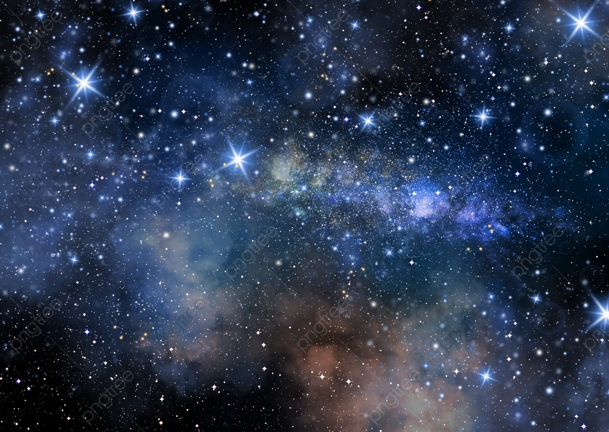 Starry Galaxy Background