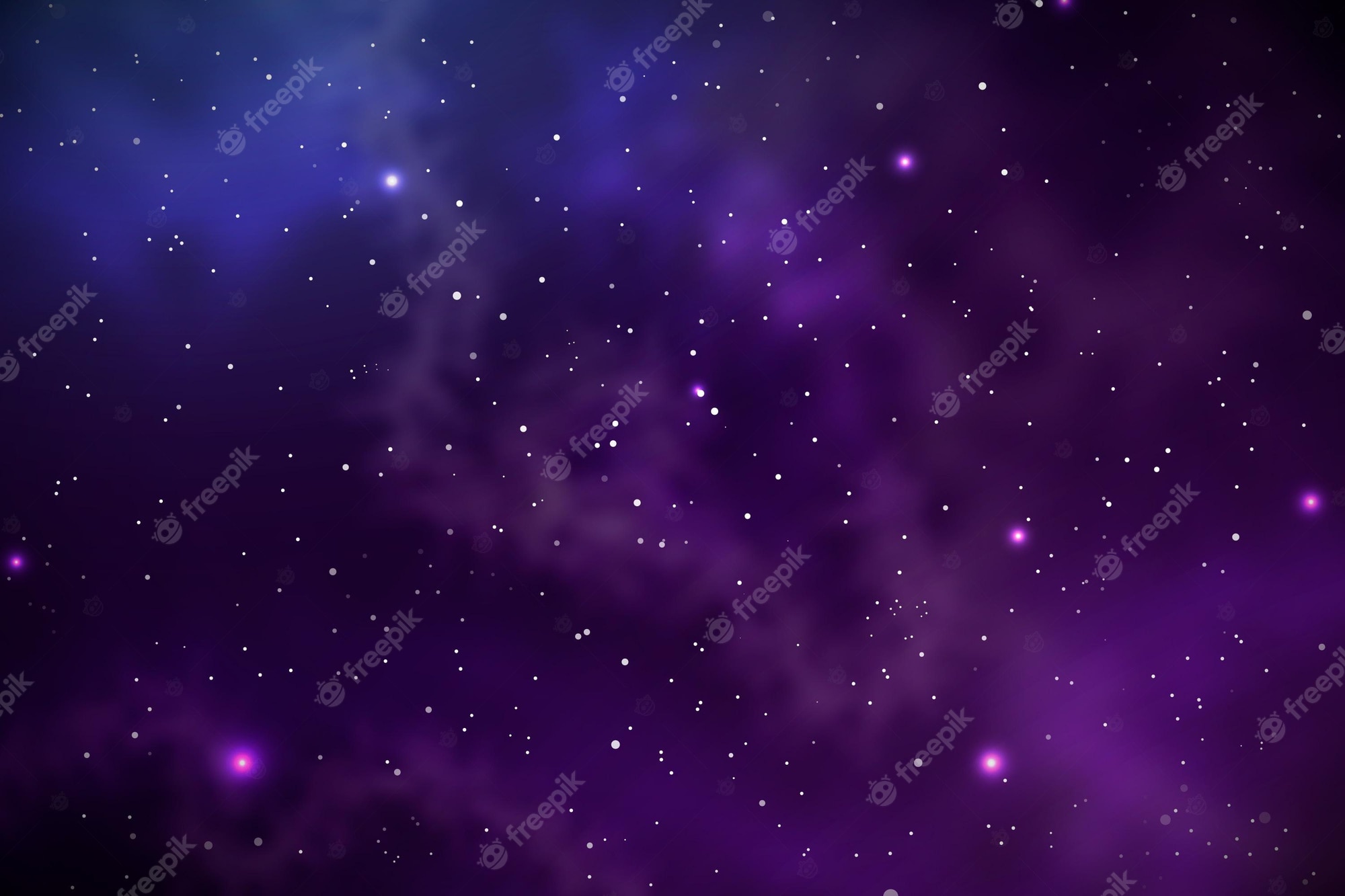 Starry Galaxy Background