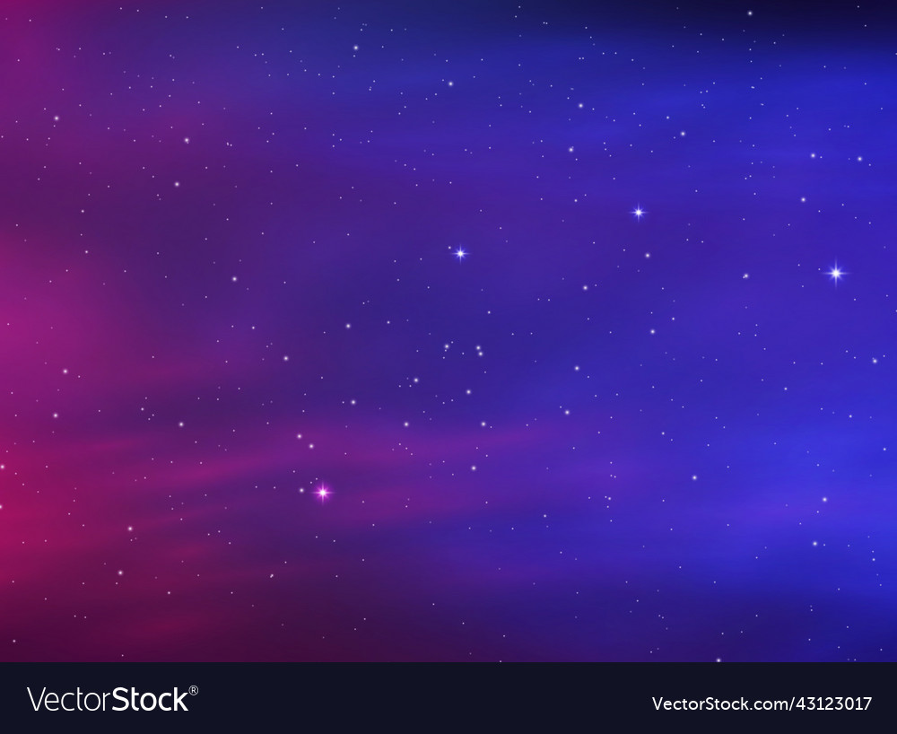 Starry Galaxy Background