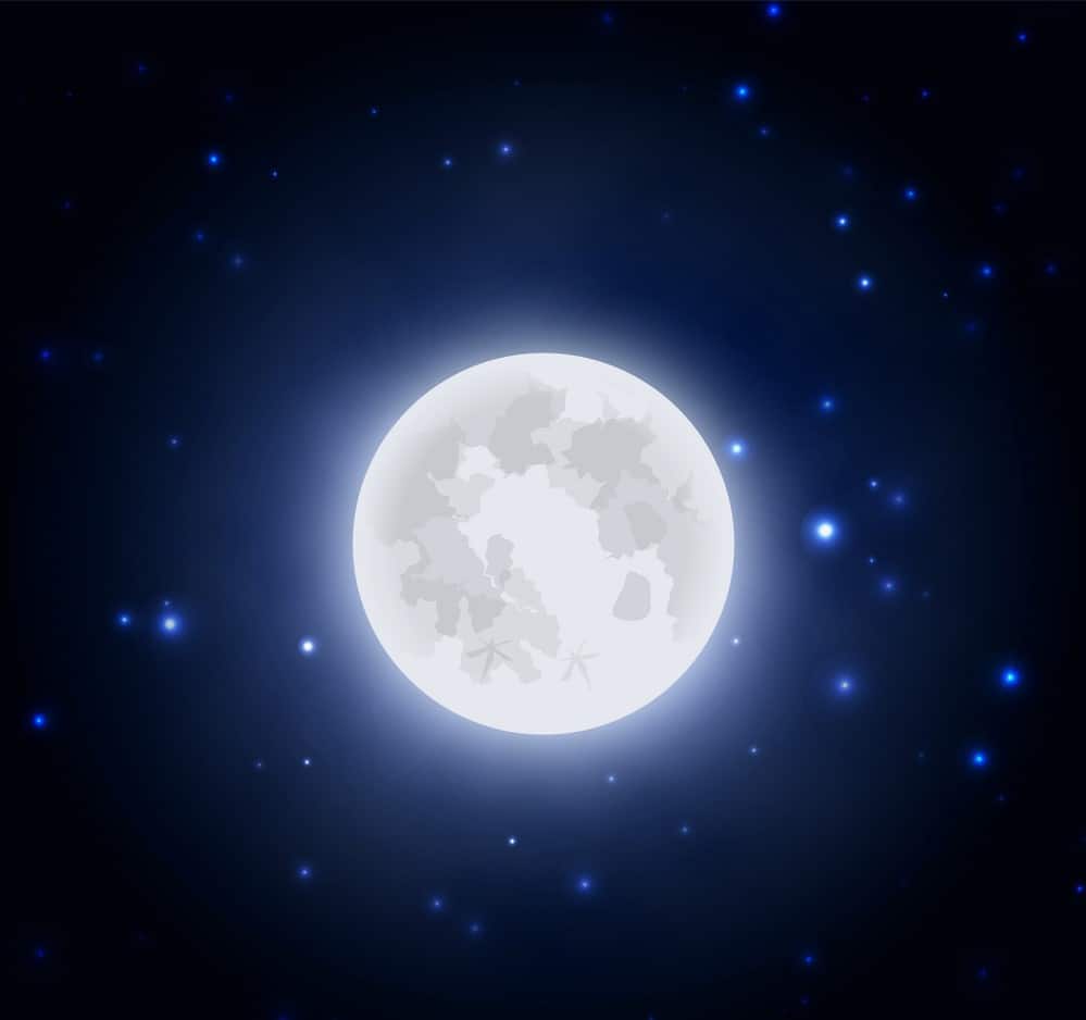 Starry Moon Night 2020 Wallpapers